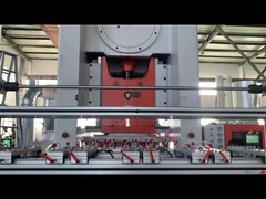 Máquina de fabricación de bandejas de aluminio de alta potencia de 12000pcs/h totalmente automática