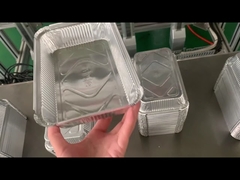 Máquina de fabricación de contenedores de papel de aluminio de 130 toneladas 5 cavidades