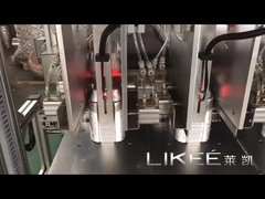 Mitsubishi PLC Máquina para hacer contenedores de papel de aluminio de acero de alta precisión LK-T80