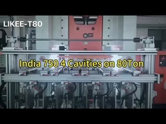 Máquina de fabricación de chapa de aluminio totalmente automática con motor Siemens