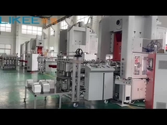 Máquina de fabricación de chapa de aluminio de 80 toneladas de presión totalmente automática LK-T80