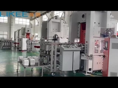 Máquina de fabricación de contenedores de papel de aluminio de acero de alta precisión para embalaje de alimentos LK-T80