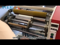 Fácil de usar Máquina semiautomática de recubrimiento de cortador de papel de aluminio