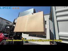 Envío de la máquina para fabricar contenedores de papel de aluminio T63