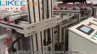 Máquina para fabricar envases de papel de aluminio T80