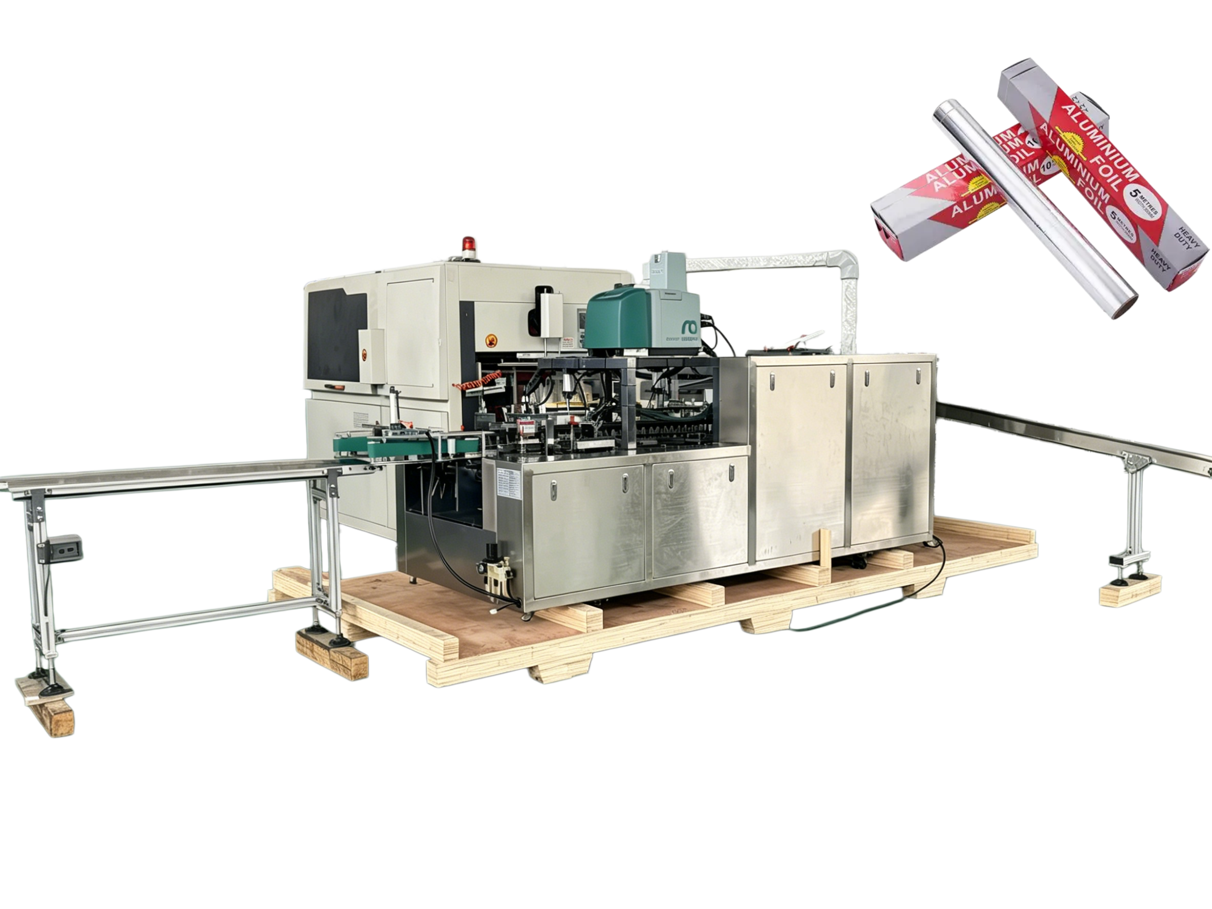 Últimos blogs de la empresa sobre Cómo LK-C500 Rompe los Cuellos de Botella en el Empaquetado de Rollos de Papel de Aluminio