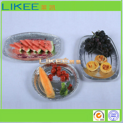 comprar Barrera fuerte de aluminio de Tray Feezer Safe Oven Safe del óvalo de la comida campestre online manufacture