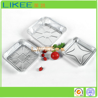 comprar 3003 3004 bandejas de la porción de la hoja de la cacerola de la comida del papel de aluminio respetuosas del medio ambiente online manufacture