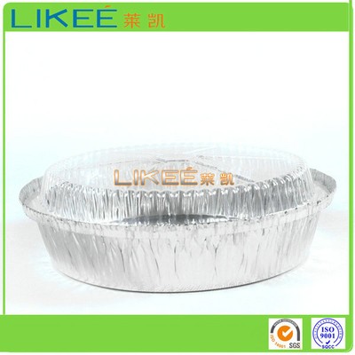 comprar Envase redondo fino del papel de aluminio fácil embalar la bandeja de la comida del papel de aluminio online manufacture