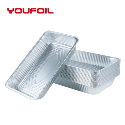 comprar Cacerola del mismo tamaño de aluminio de la protección del medio ambiente del envase rectangular disponible del papel online manufacture