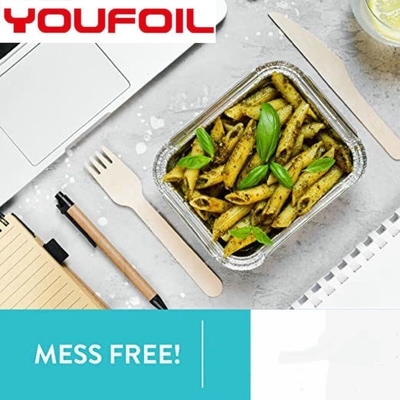comprar De alta resistencia no tóxico disponible del envase de comida del papel de aluminio del restaurante online manufacture