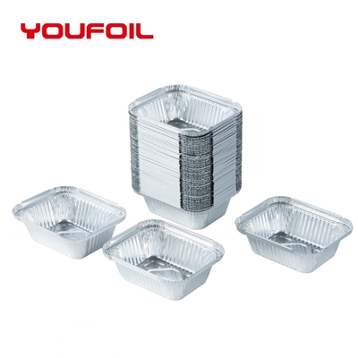 comprar Cacerola disponible de la hoja de la libra de la bandeja 1 del papel de aluminio de la categoría alimenticia para el almacenamiento de la comida de la comida campestre online manufacture