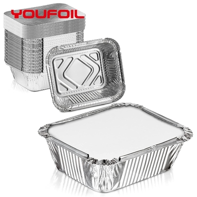 comprar Resistencia rectangular reciclable del envase del papel de aluminio a la bandeja de aluminio de la penetración online manufacture