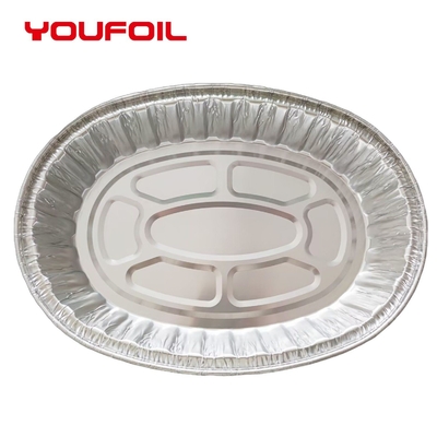 comprar Tapa plástica de aluminio oval disponible de 8006 Tray Catering Baking Pan With online manufacture