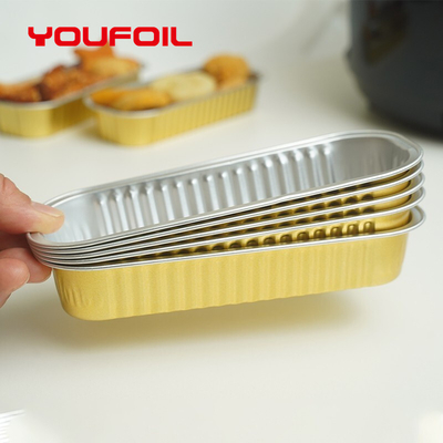 comprar Bandeja de aluminio para hornear de envases de alimentos de papel de aluminio reciclado OEM online manufacture