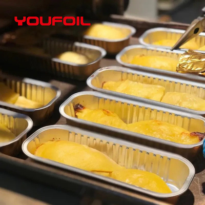 comprar Pan reciclable Pan With Lid Small Bread Tin Baking Cup del papel de aluminio online manufacture