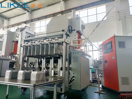 comprar LK-T63 Contenedor de alimentos de aluminio de papel perforando 50 golpes por minuto máquina de hacer bandejas online manufacture