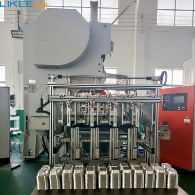 comprar Máquina de fabricación de contenedores de papel de aluminio de tipo neumático de 63 toneladas controlada por motor Simense online manufacture