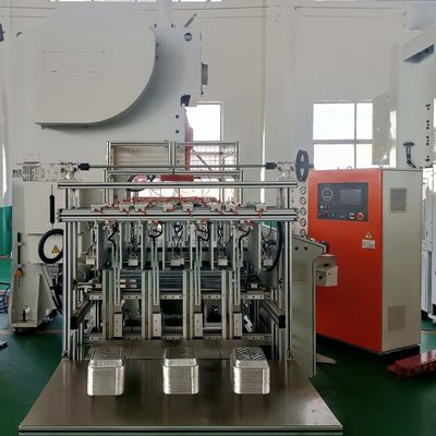 calidad  Customized Silver Foil Container Machine With 1100*900MM Working Plate Fábrica