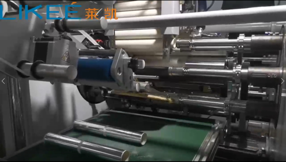 comprar LKWD-450 Máquina automática de rebobinado de papel de aluminio para el hogar con sensor Schneider online manufacture