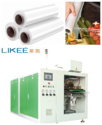 comprar Máquina de remolque de papel de aluminio de alta velocidad de la casa ± 2 mm Precisión de perforación y etiquetado automático Fabricación en línea