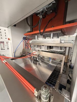 comprar Máquina de fabricación de contenedores de papel de aluminio de corte a presión SGS Capaz de película de PET online manufacture