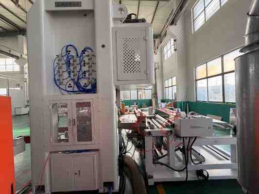 comprar Contenedor de papel de aluminio máquina de fabricación de grados de alimentos rectangular de tamaño completo sartén barbacoa online manufacture