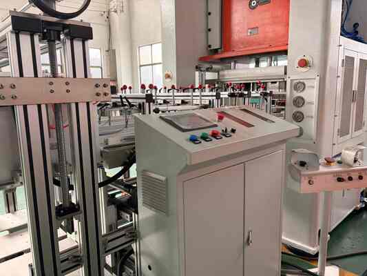 comprar LK-T80 Máquina de contenedores de papel de aluminio Máquina compatible con moldes personalizados online manufacture