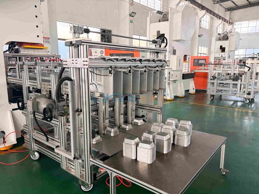 comprar Máquina de fabricación de contenedores de papel de aluminio de 63 toneladas con garantía de 1 año y soporte técnico de por vida Fabricación en línea