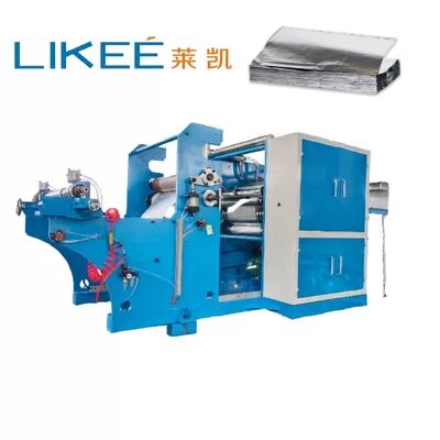 comprar Máquina emergente de láminas de papel de aluminio, plegado automático de alta velocidad y sistema de conteo preciso Fabricación en línea