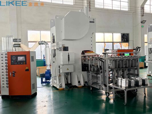 comprar Máquina de fabricación de contenedores de papel de aluminio totalmente automática de alta velocidad de 35 a 70 golpes / min con 9000 piezas / hora de producción Fabricación en línea
