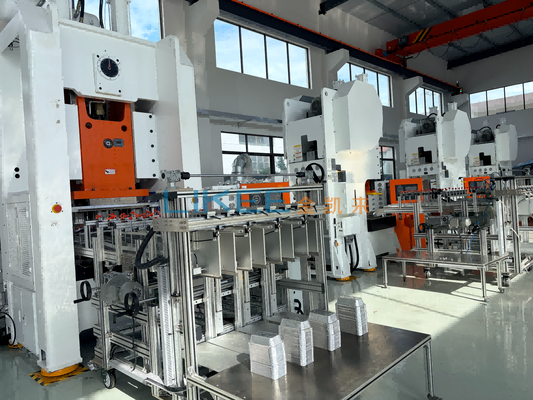 comprar Máquina para hacer placas de papel de aluminio de 80 toneladas 26 kW con cambio rápido de molde y sistema automático de alarma de fallas Fabricación en línea