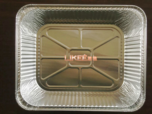 comprar 8006 envases de comida disponibles rectangulares de los envases para llevar de aluminio 1200ml online manufacture