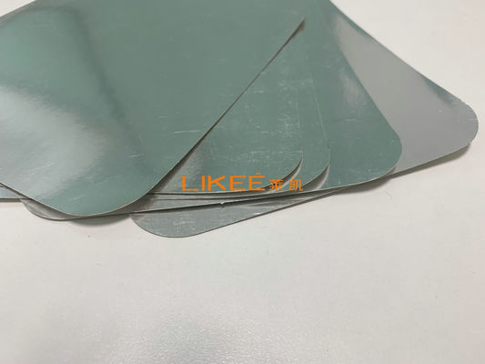 comprar Comida rectangular color plata Tray Lids de la tapa del papel de aluminio 8389 online manufacture