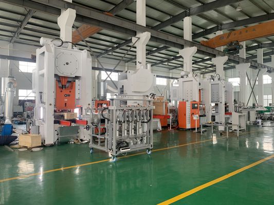 comprar LK-T80 Contenedor de alimentos de papel de aluminio perforando materia prima 3003 H24 máquina de fabricación online manufacture