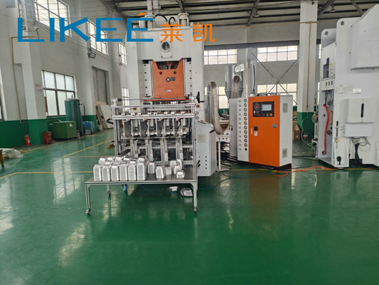envase de aluminio de 12000pcs/H 26KW que hace máquina la máquina del envase de la hoja de plata