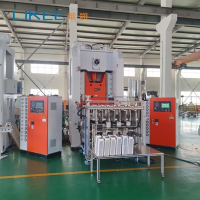 Máquina de fabricación de contenedores de papel de aluminio de acero de alta precisión para embalaje de alimentos LK-T80