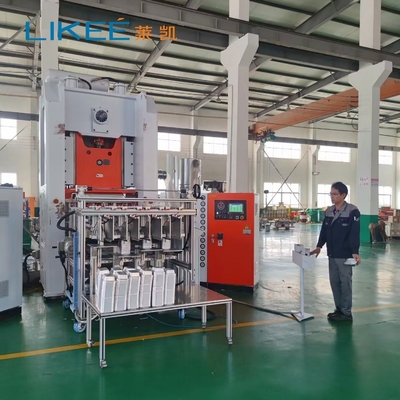 Línea semi automática de 80 Ton Aluminum Foil Container Production para el hogar