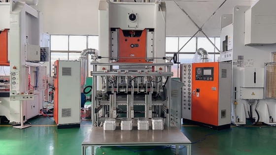 Máquina para contenedores de aluminio de Siemens Motors 12000 piezas por hora Capacidad