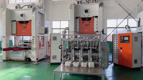 envase semi automático del papel de aluminio 3Phase que hace máquina 75 movimientos/minuto