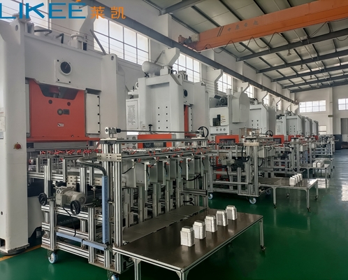 380V 70 frota ligeramente la alta cadena de producción de trabajo del envase del papel de aluminio de la velocidad con el motor de Simense