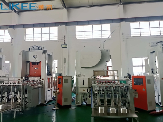 LK-T63 Máquina de contenedores de papel de aluminio controlada electrónicamente