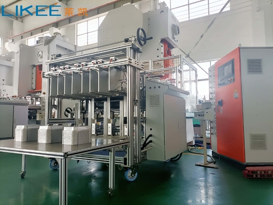 LK-T80 Máquina de Punzonado de Contenedores de Alimentos con Función de Apagado Automático y Conteo