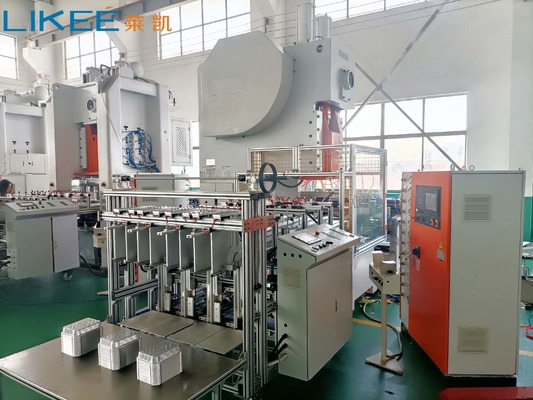 LK-T63 Máquina para Fabricación de Bandejas de Aluminio para Alimentos para Hornear y Cocinar