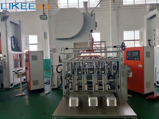 Siemens 35-68 Trazos/min Velocidad de producción Máquina para hacer macetas de aluminio