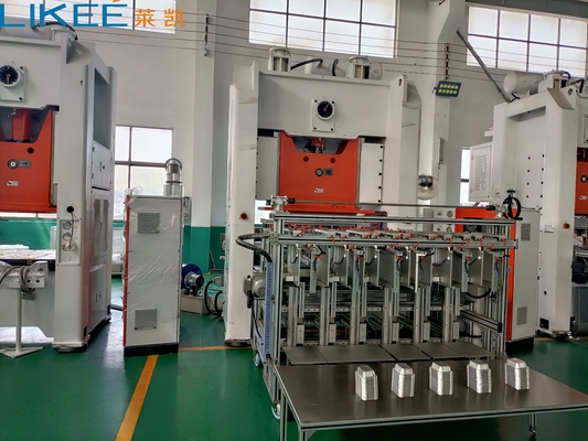 H marco 5 ~ 6 formas Mitsubishi PLC máquina de fabricación de bandejas de papel de aluminio