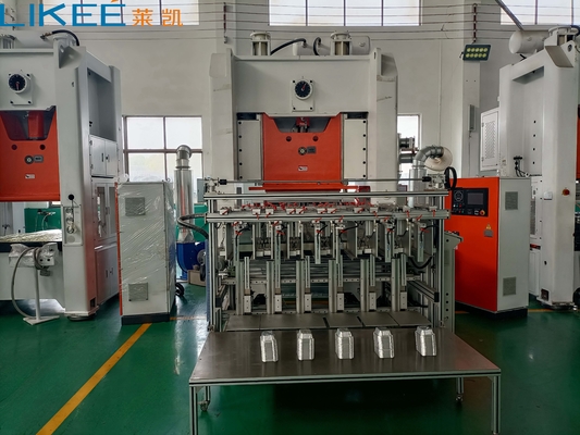 Precisión Mitsubishi sistema de control PLC SIEMENS Motor Máquina de fabricación de contenedores de papel de aluminio