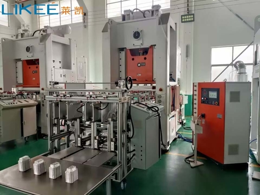 Máquina de fabricación de contenedores de papel de aluminio de 80TON fácil de operar