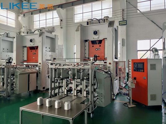 Máquina de fabricación de papel de aluminio totalmente automática de 80 toneladas con 12000 pcs/h para embalaje