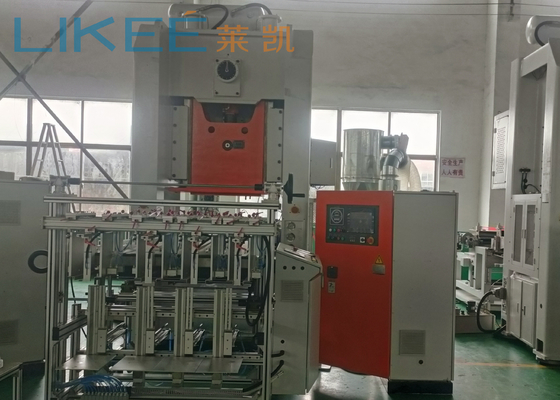 Certificación CE 80 TON Gemany SIMENSE Motor Línea de producción de contenedores de papel de aluminio T80